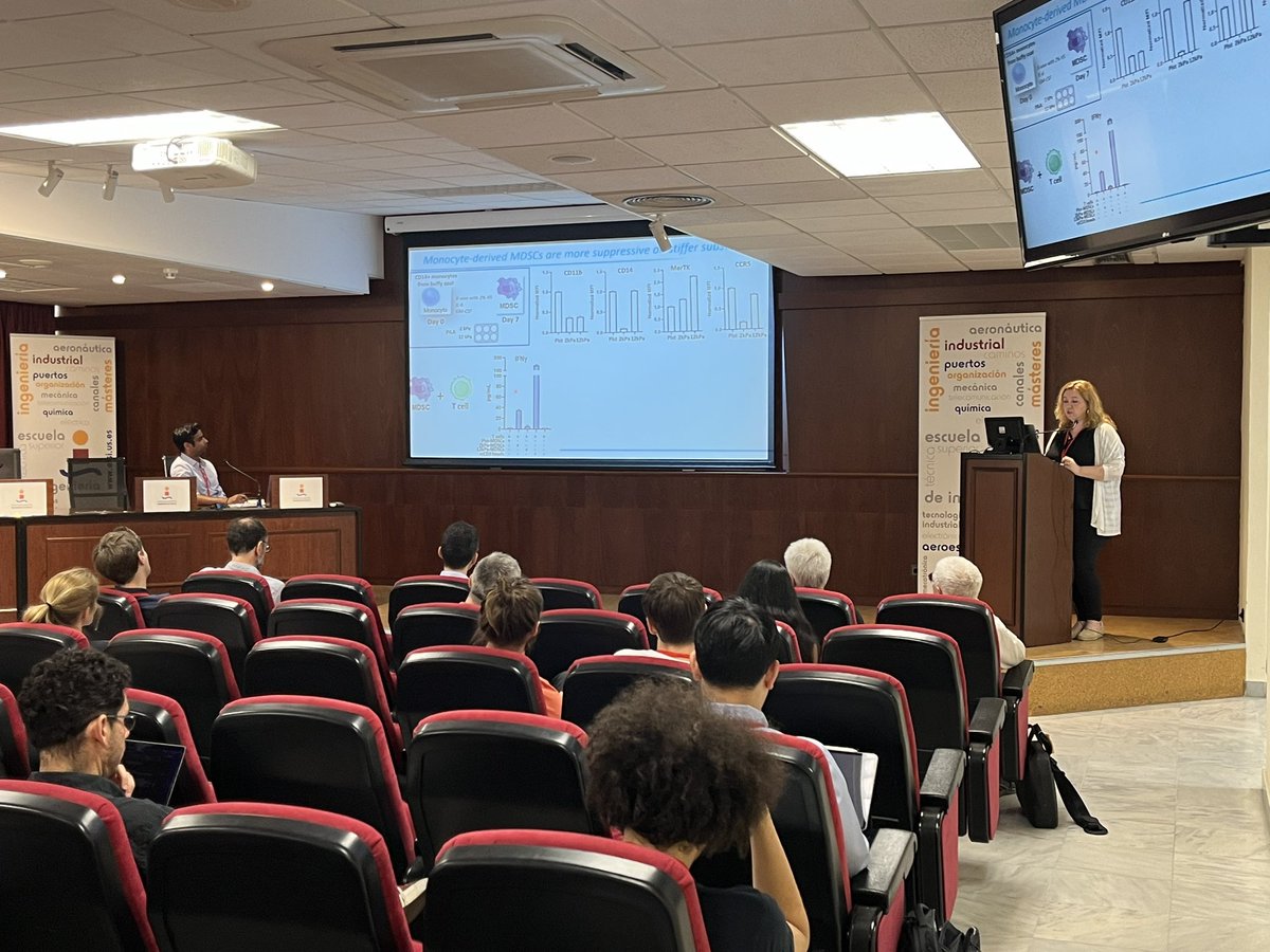 Amazing first day of the #Congress #IUTAM Theoretical and Numerical developments in Cellular Mechanobiology. Thank you to all the speakers for sharing the latests works in the field.

Now it’s time to enjoy Sevilla and rest for tomorrow.

#mechanobiology #science