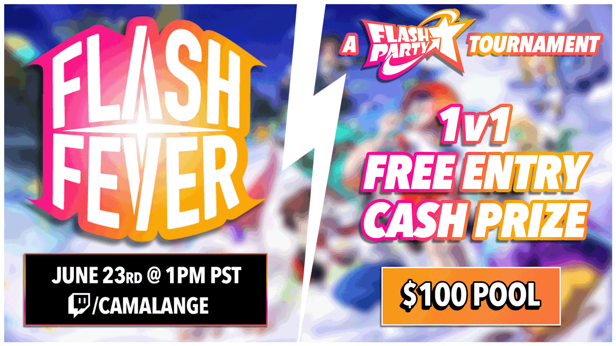 FlashFever_FP's tweet photo. Introducing a NEW Flash Party tournament series! Free entry with a $100 prize pool split across the top 3 winners.

Check the replies and bio for how to enter! https://t.co/n0YVIcK57X