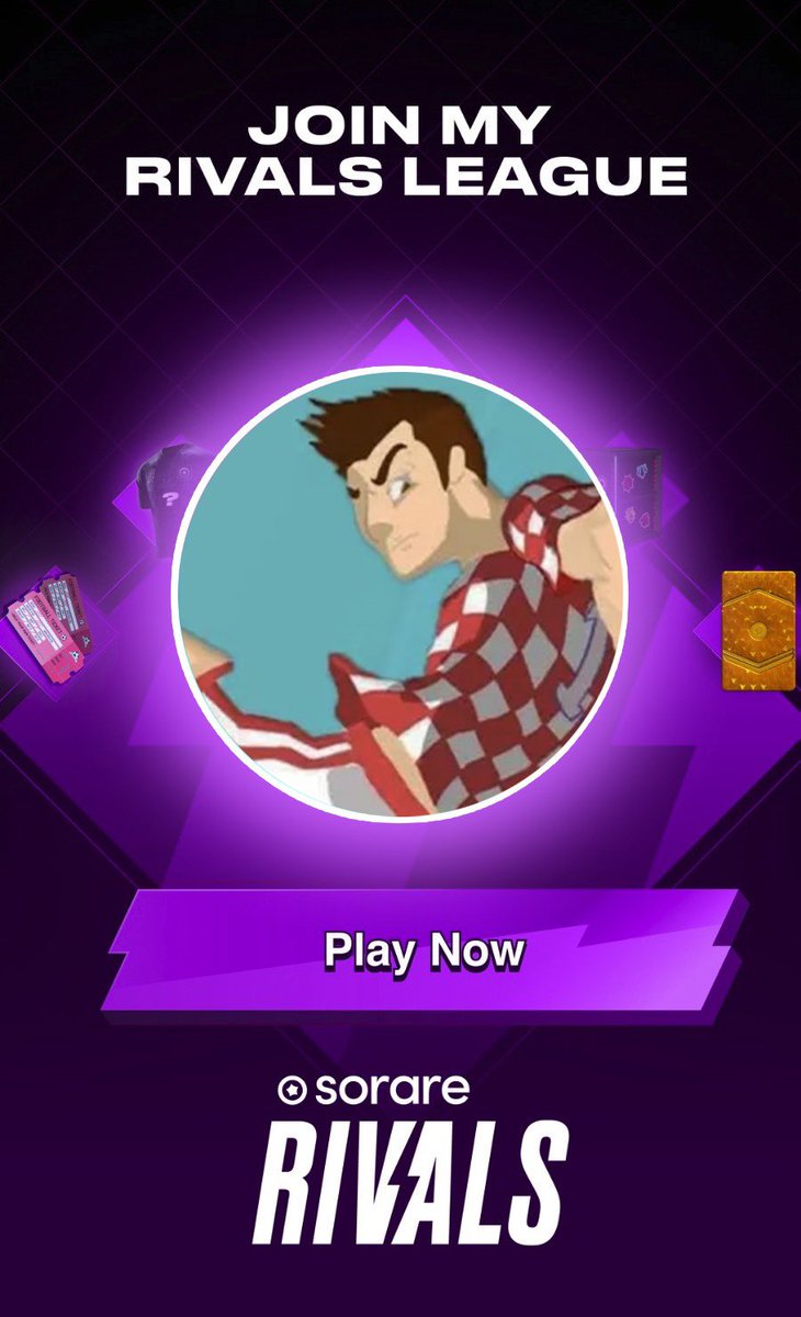 Join my EURO 2024 Sorare Fantasy League! Top 5 earns these rewards:

1. VIP tickets
2. Signed jersey
3. Unsigned jersey
4. Rare card
5. Limited card

sorare.com/football/play/…

League code: HRV123