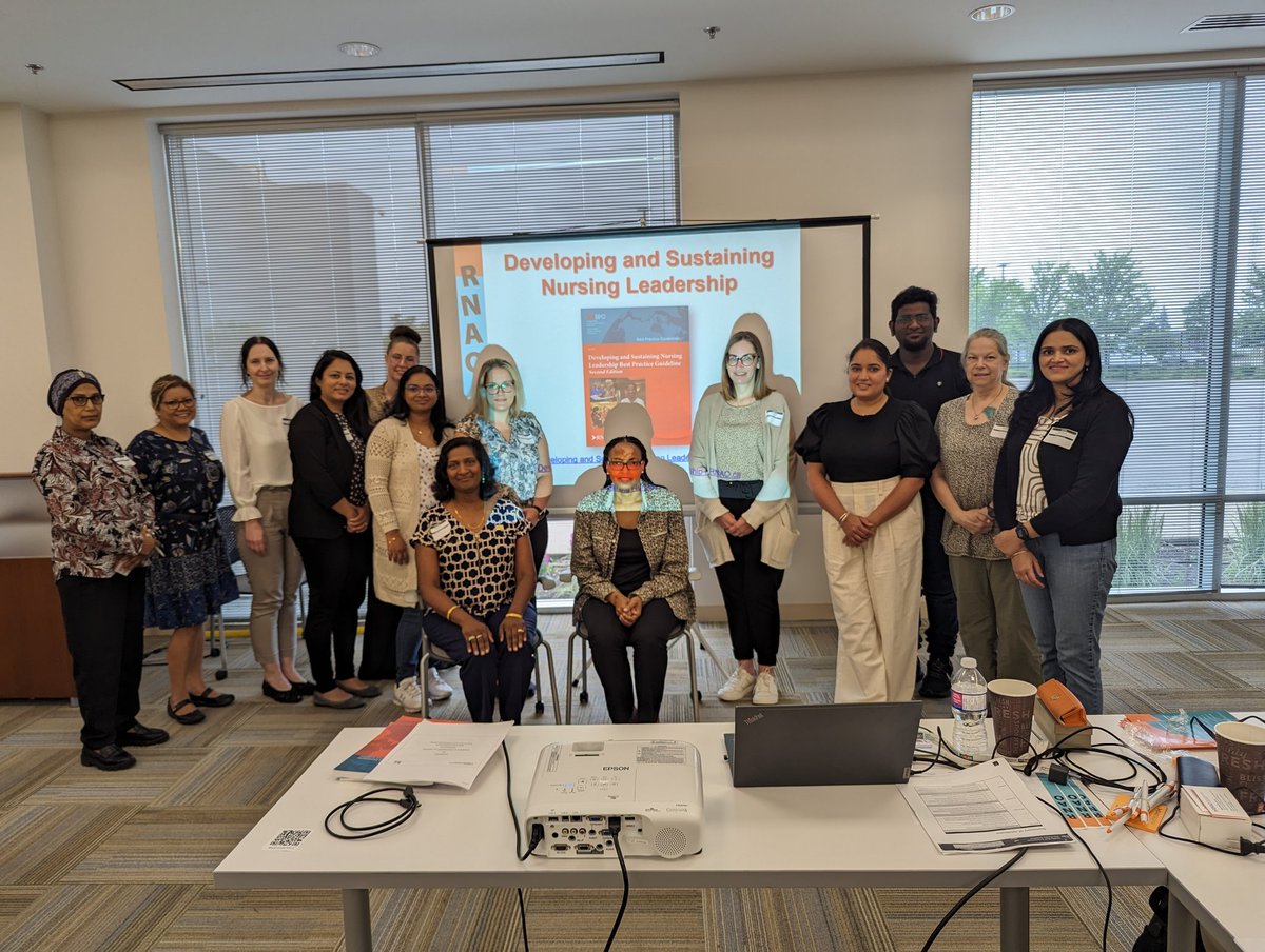 ShailaAranha's tweet photo. Journey in Leadership for Nurses in #LTC at Extendicare in Woodstock facilitated @RNAO #LTCBPP Implementing Best Practices in #BPG Developing and Sustaining Nursing Leadership. Great ideas and sharing within a caring and progressive leadership team @DorisGrinspun @JanetCheeRNAO https://t.co/BLhHZTEzuI