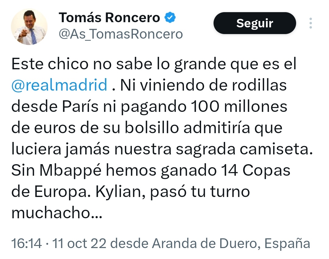 LxoMessismoFCB's tweet photo. No hay ni un madridista con orgullo, eh. Ni uno. https://t.co/5e9QyB2SQB