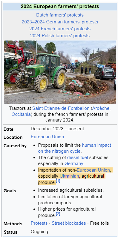 #Freetrade is a double-edged sword: it provides food but also causes famine. 

When gov's manipulate it to drive elite agenda, it definitely becomes a force for bad.

Free trade devasted Africa's farmers before. Now it's after European farmers. 

#NoFarmsNoFood
#tariffs
#farmers