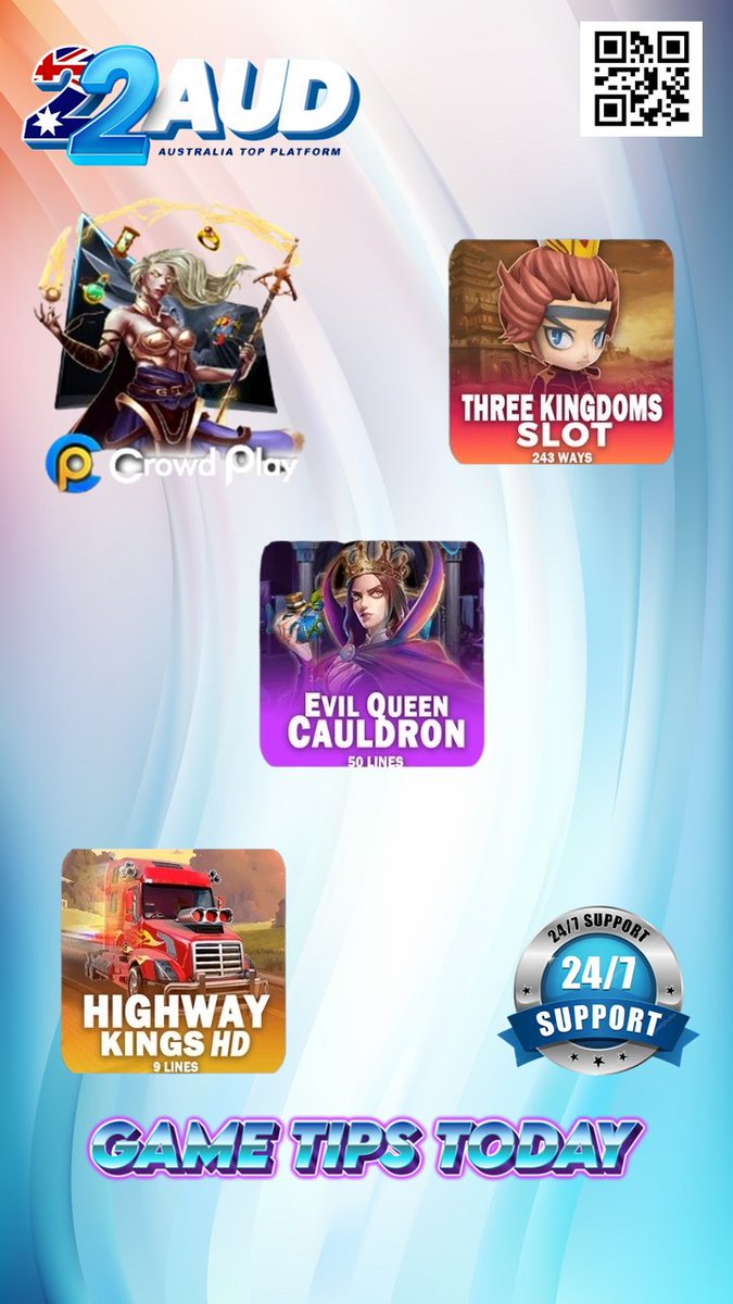 22aud_online's tweet photo. 🚩🚩🚩🚩🚩

 🚨HOT GAME TIPS 🚨

💸 WINNING &amp; JACKPOT RATE 💸

🗝PLATFORM: CROWD PLAY 🗝

👑- THREE KINGDOMS SLOT  (88.64%)
👑- EVIL QUEEN CAULDRON (89.63%)
👑- HIGHWAY KINGS HD         (85.51%)

🔗🔗🔗🔗: https://t.co/DxPZ2BuCca

🍏📱: https://t.co/1ZMlsAoM9t https://t.co/7TTZyo1efj