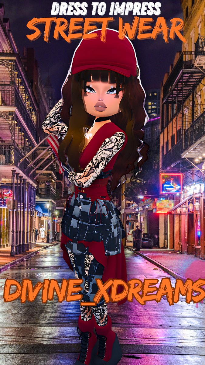 Dress to Impress Baddie and Street wear Dump. For full combo, colors, and  texture, check out my Tiktok #dti #dresstoimpress #roblox