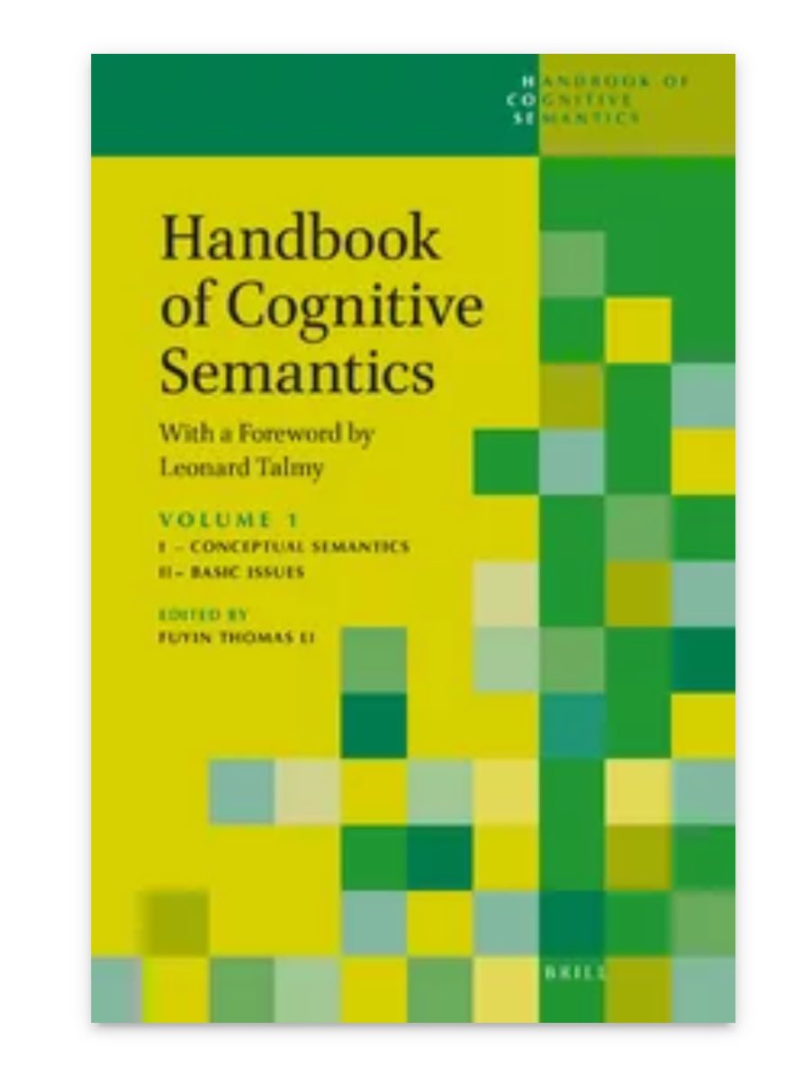 AelcoSpain's tweet photo. Handbook of Cognitive Semantics, edited by Fuyin Thomas Li https://t.co/HN0cnfl543 https://t.co/o9CJtPpOHp