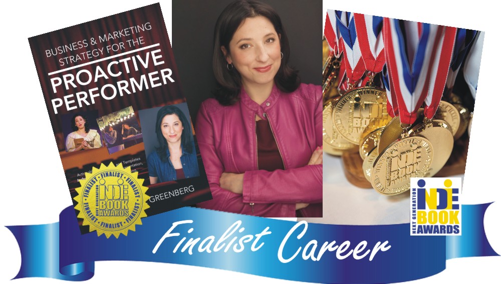KimFayGreenberg's tweet photo. So proud that my book is a Finalist in the Career category in the NEXT GENERATION INDIE BOOK AWARDS. 

check it out if you are a performer looking to level up or a teacher wanting to help your students with the "biz" of the "biz". More at https://t.co/6fpMP5vUUT. https://t.co/jl0Ieatsug
