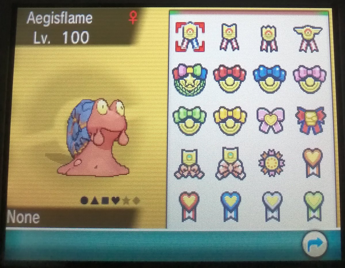 BugcatcherTom's tweet photo. We're finally done with XY and ORAS! All Gen VI ribbons acquired!  On to sunny Alola! #RibbonMaster #PokemonRibbons https://t.co/eoqewcdjwD
