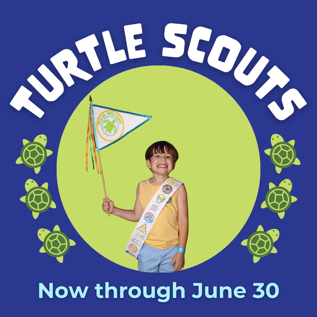 Join the fun and learn how YOU can help protect the turtles! Become an o-fish-al Adventure Aquarium Turtle Scout by taking the pledge now through June 30 🐢🌊 

Visit the link to learn more: : bit.ly/4e5biNM