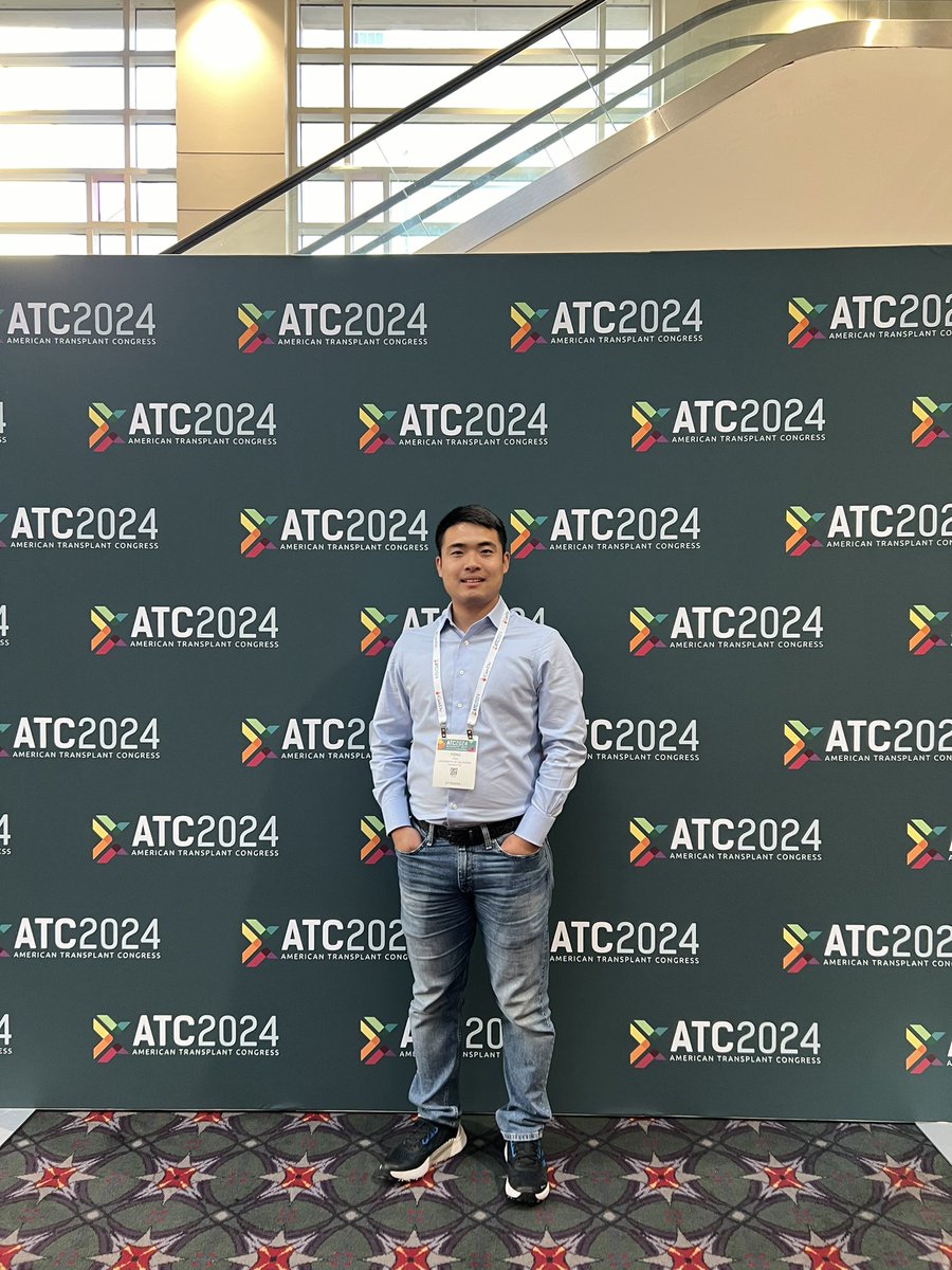 luchs_s's tweet photo. Finished my two posters about human kidney and liver transplantation at 2024 @ATCMeeting It’s so great to learn and share about the clinical research. @OUResearch @TangLab2 https://t.co/Po8b4OkT2o