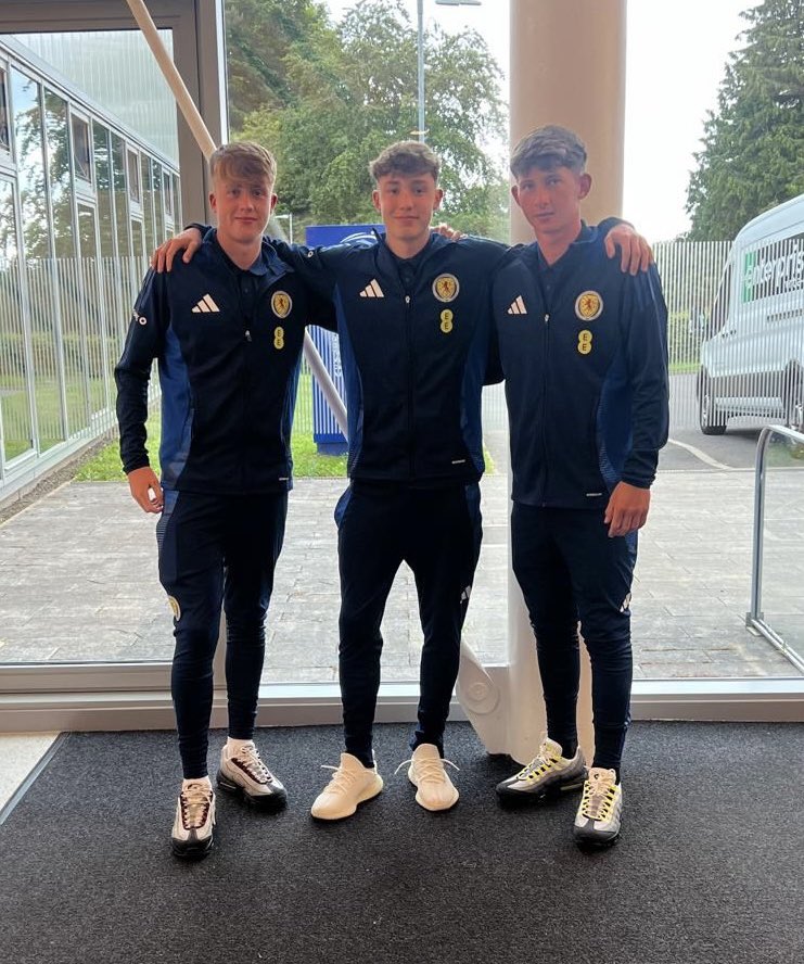 🏴󠁧󠁢󠁳󠁣󠁴󠁿 Some more international recognition for the Academy with new U18s Lyle Hunter, Jack Barr and Lewis Marshall at the Scotland U16s National Camp in Largs, well done boys! 👏🏻

#OurStMirren #COYS