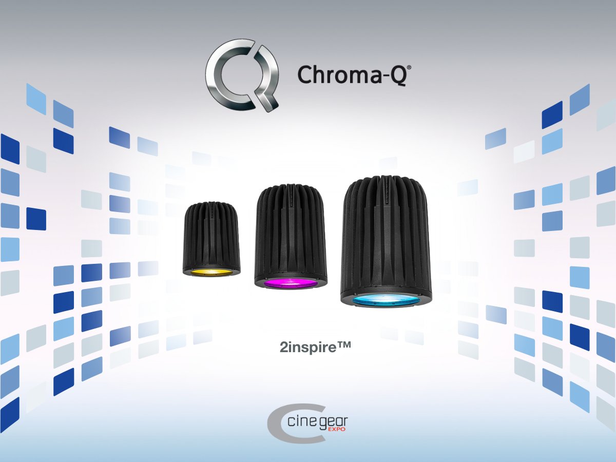 Looking to quickly and efficiently bring flexible lighting into any space? 
Check out the Chroma-Q 2inspire™ PoE family!🌟 

See it at booth S9101 at CineGear LA 2024!

#ChromaQ #cinegear #LA #studiolight #cinematography #filmlighting #LightingTechnology
<a href="/ACLighting_Inc/">AC Americas</a>