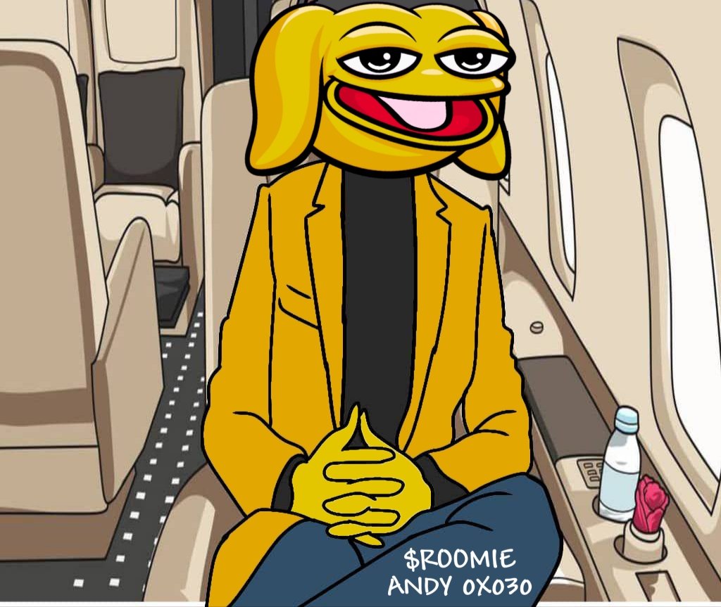 Roomie_andy_erc's tweet photo. Sitting here plotting on the next moves. Making my way to $Pepe's party 🥳 🎉 

$ROOMIE #ANDY https://t.co/gn60VfIinU