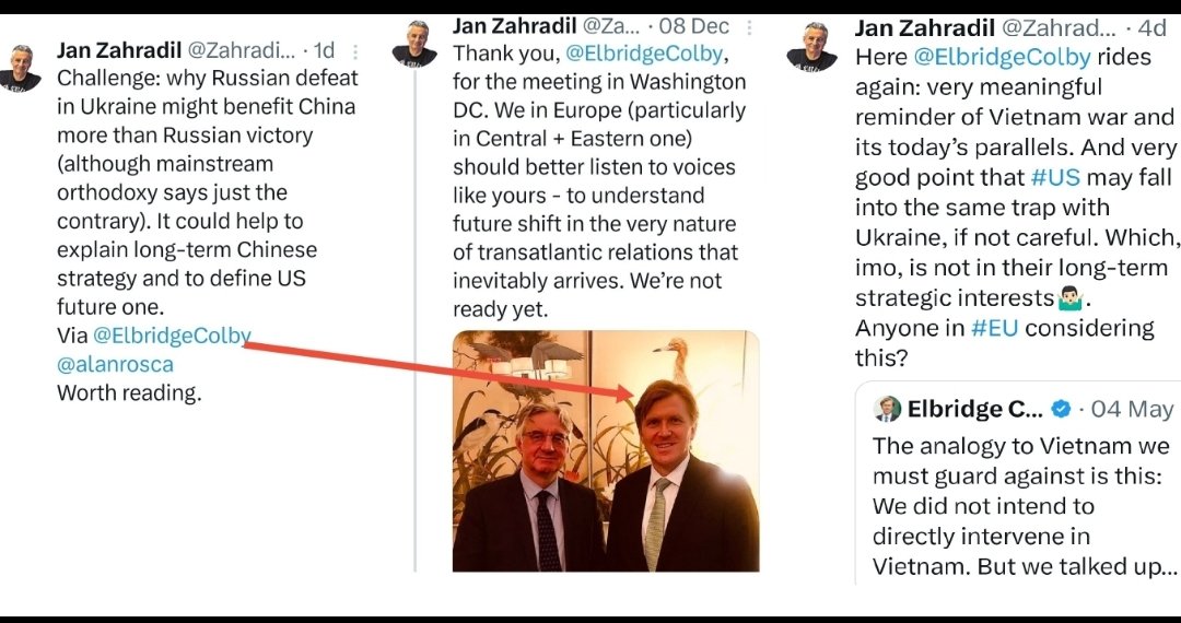 Fana43124688's tweet photo. And let's remember on this occasion his friend #Elbridge, who, like #MGIMO troll #Korybko, became famous for his conspiracies about #NAFO.
Here, right before the successful effort of a group led by the Heritage foundation to convince #GOP to stop military aid to Ukraine. https://t.co/UDIUuXDDfY