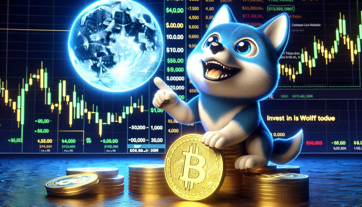 WolfPackCoinCTO's tweet photo. My #MoonBag  is full of $WOLF