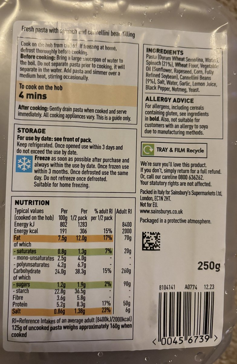 rachellb27's tweet photo. @sainsburys No need to be sorry! I just don’t want to exceed my calorie limit accidentally 😂. Thanks for looking into it for me! https://t.co/hgGI32lrPR