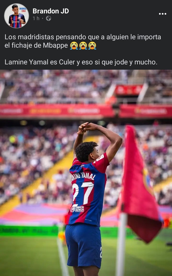 Xavi_Castillo20's tweet photo. Y empiezan los acomplejados , intimidados por el fichajes de @KMbappe , saltan a engrandecer a flick , su verdugo del 8 a 2 y a MACACOmal , que acabo ganando el nadaplete.

COSECHANDO LAGRIMAS DESDE HOY https://t.co/zgO8R57Ypt