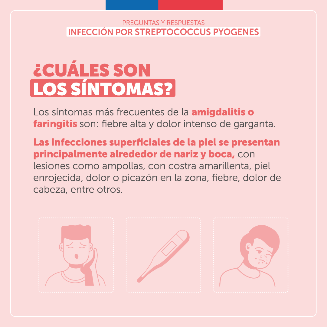 saludohiggins's tweet photo. La bacteria StreptococcusPyogenes puede producir una amplia gama de #Enfermedades, tales como #FaringitisAguda, infecciones a la #piel e infecciones graves de #RiesgoVital https://t.co/umbDOeD9Wu