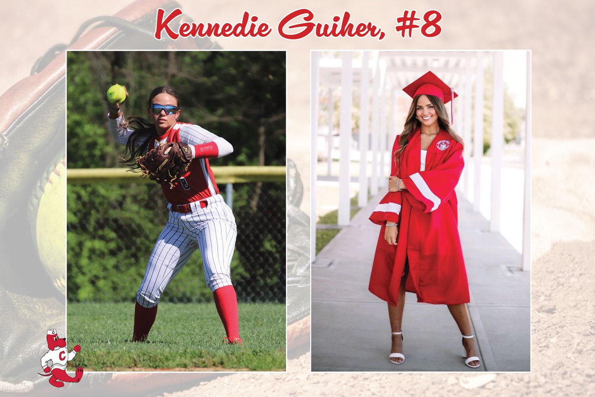 Congrats to one of our 2024 graduates, #8, Kennedie Guiher. We will miss you and wish you all the luck. #corbin_softball