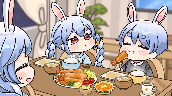 食へのこだわりが強すぎるぺこらのお兄ちゃん#ぺこらーと 