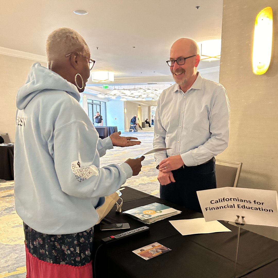FinancialEdCA's tweet photo. Tim Ranzetta hearing great questions about our initiative to bring personal financial education in schools at the CADEM Executive Board Meeting. https://t.co/KFrqtDuvug