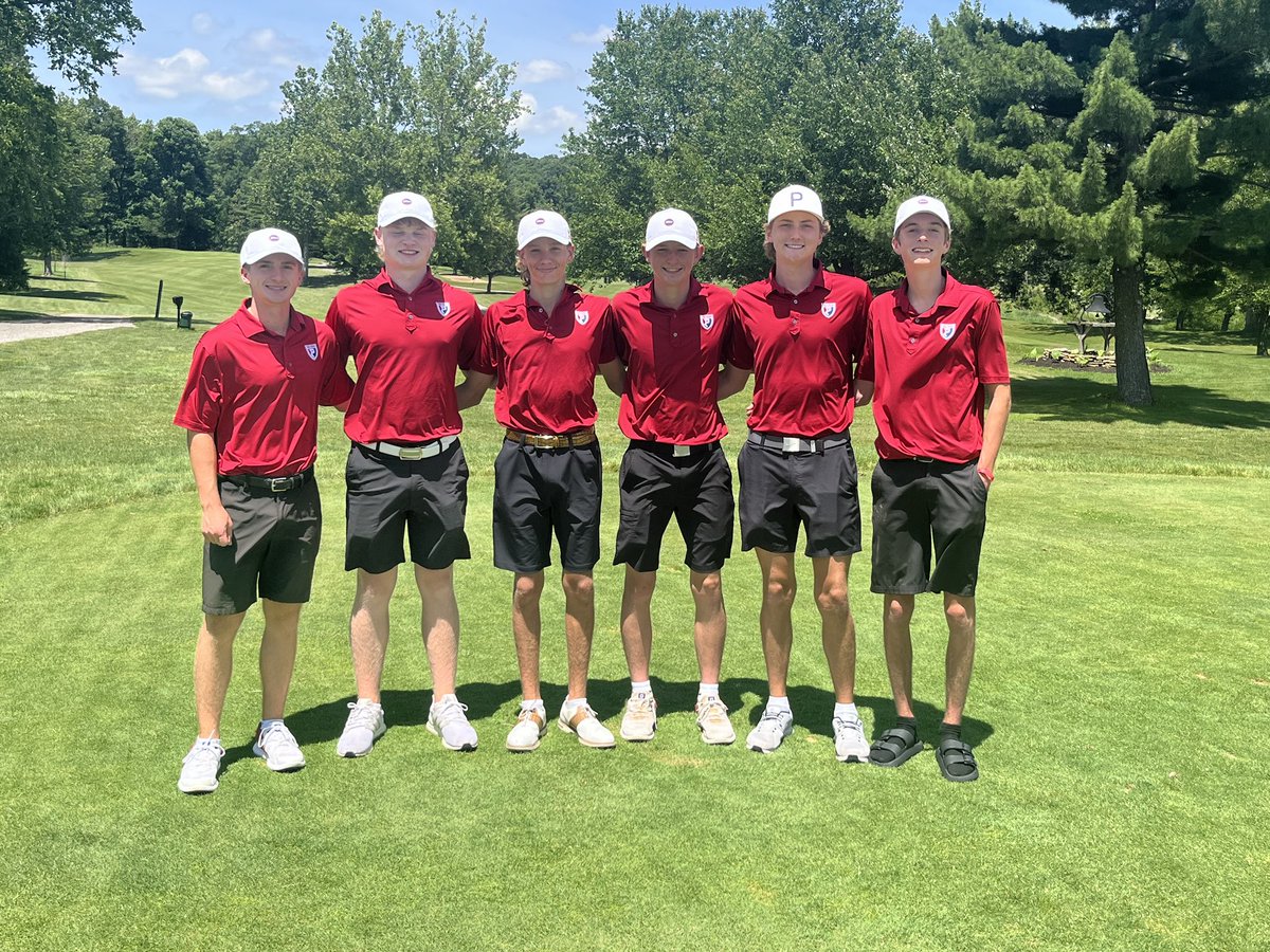QuakerSports's tweet photo. Back to back @IHSAA1 Martinsville Sectional Champions at Foxcliff GC. 

Ian Perry medalist with a 71 (-1)
Liam McAdams 2nd with 74
Zach Daum T3rd with 75

Great job guys and coaches. On to Regional at Coyote Crossing. @indianahsgolf https://t.co/fEUUSs5n6S