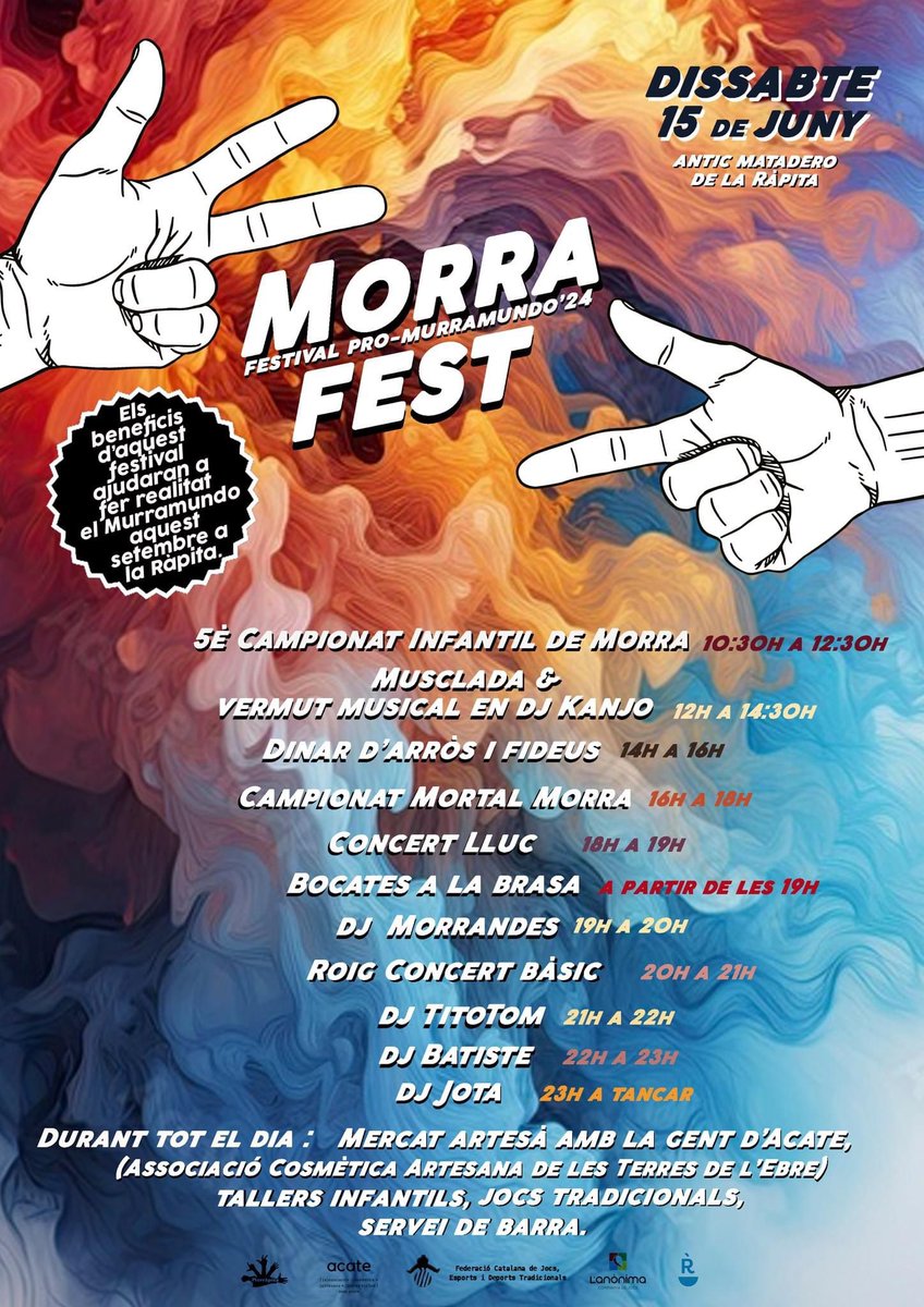 Los amics del <a href="/morrapita/">Morràpita</a> foten una festassa al Matadero que si tot va com diuen allí no creixera l’herba i per acabar de remataro me fan tancar la festa en una punxamenta per a allò que diuen los castellans de la guinda del Pastel.