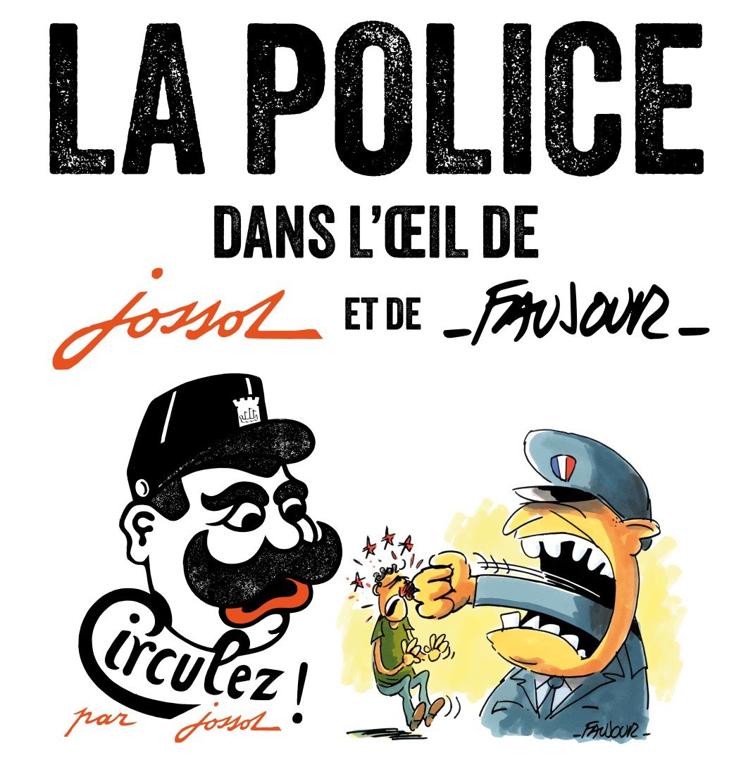 L'expo est ouverte (-> 24 juillet) ! Elle est si belle ! Infos: museehistoirevivante.fr/la-police-dans… #Rajsfus #Faujour #Jossot @mhv_montreuil