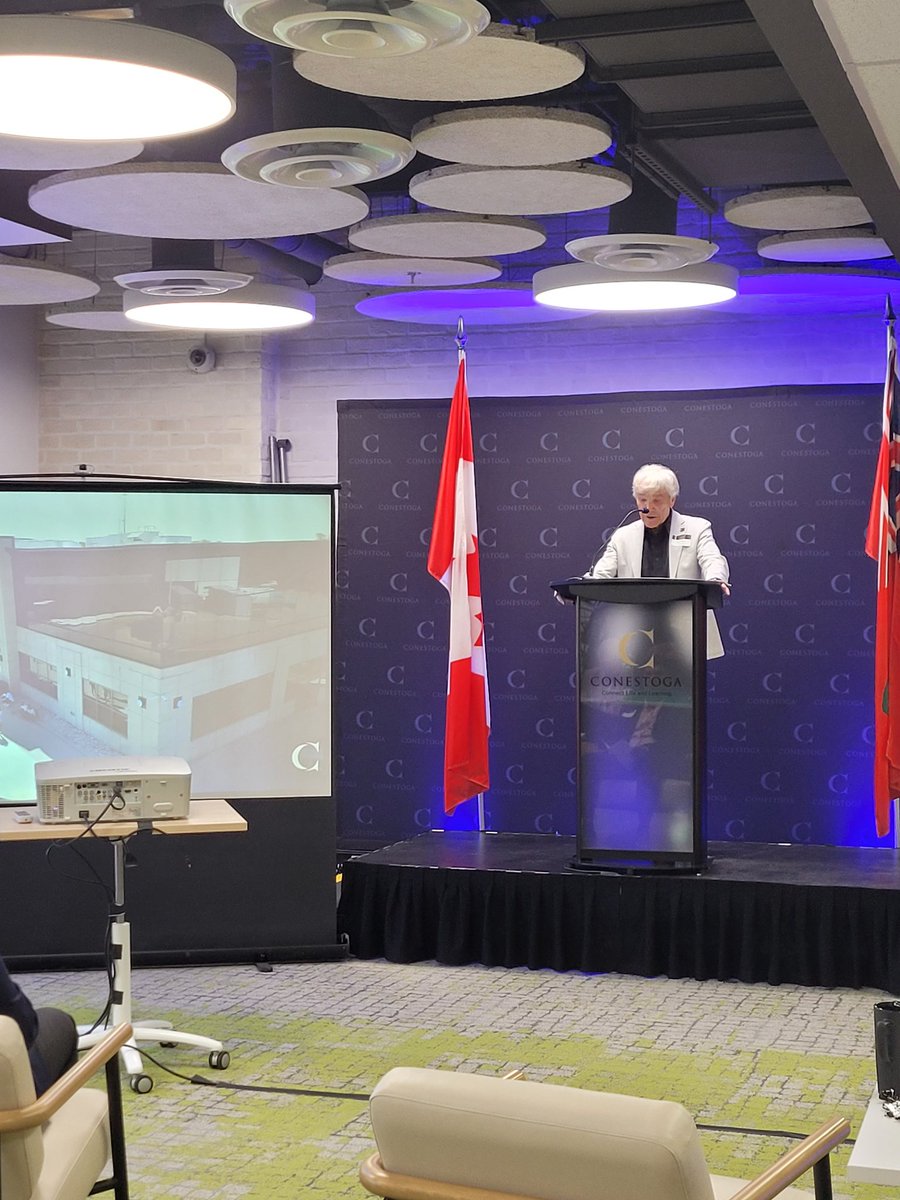 Celebrating the official opening of our <a href="/ConestogaC/">Conestoga College</a> Milton Parkhill Campus.  Success starts at Conestoga!