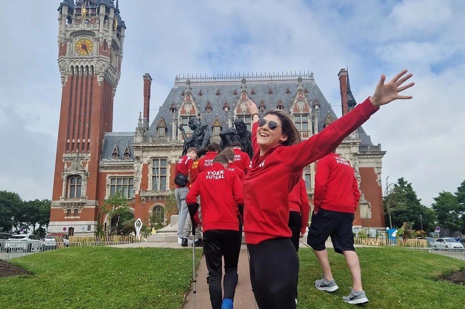 Paris 2024 
In front of the camera for once 
<a href="/YorkFutsal/">York Futsal VIKINGS</a>
