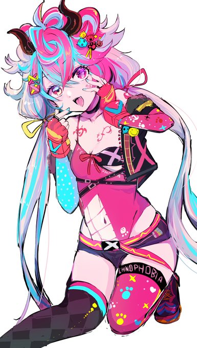 天探女らくがき #beatmaniart_iidx 