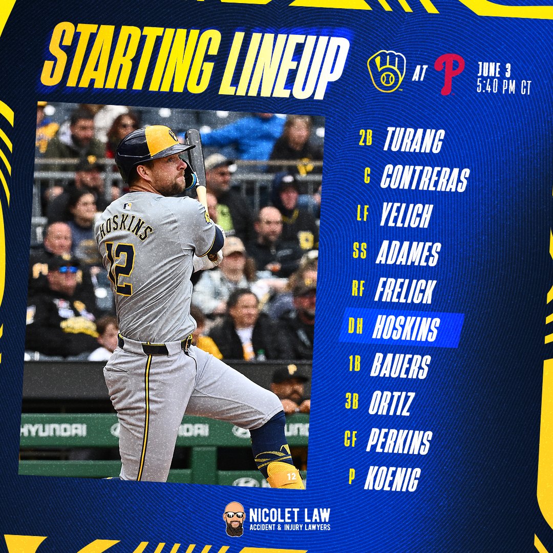 Just a couple of first place teams battling it out

📺: @BallySportWI 
📻: <a href="/620wtmj/">620 WTMJ</a> 

#ThisIsMyCrew X <a href="/NicoletLaw/">Nicolet Law Office</a>