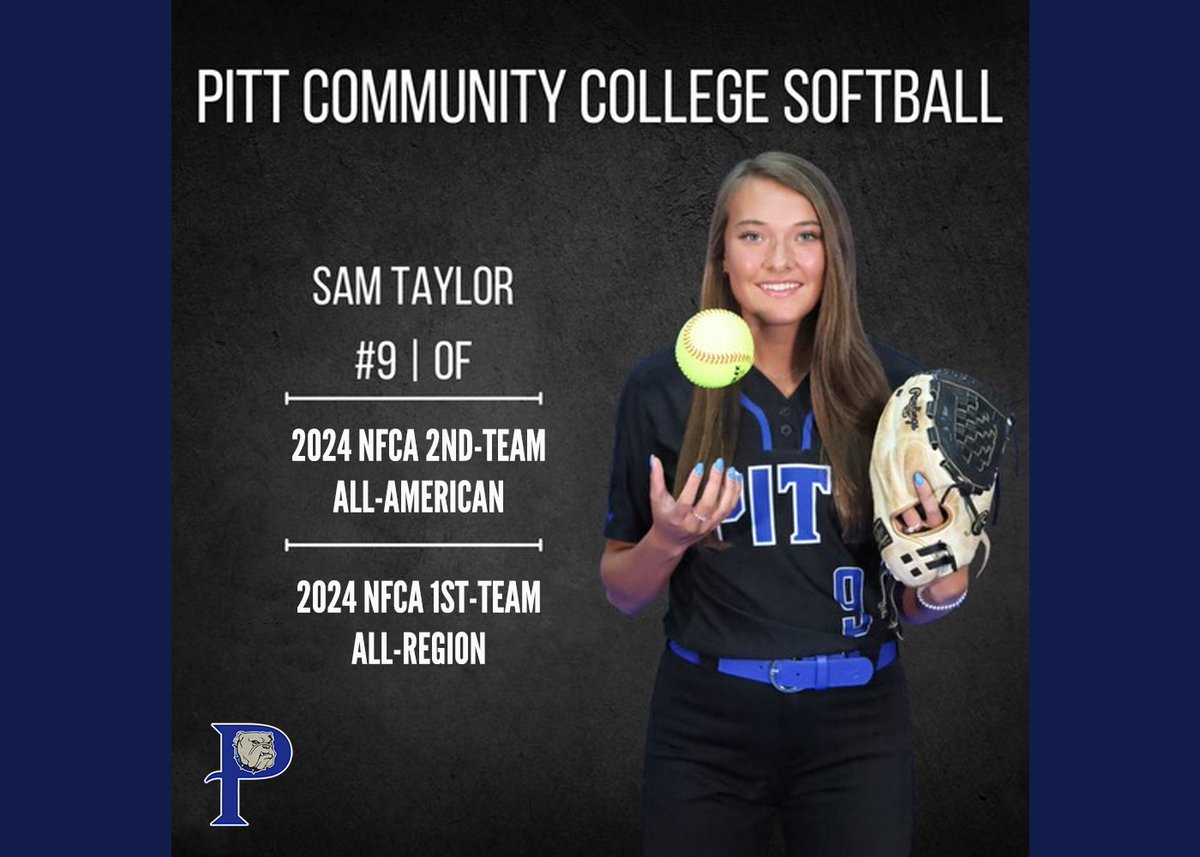pittccathletics's tweet photo. Samantha Taylor named NFCA DII 2nd Team All-American and 1st Team All-Region!

#BEADAWG https://t.co/S8ZvbdR2sL