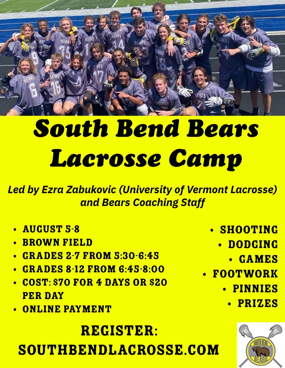 Boys summer camp information!