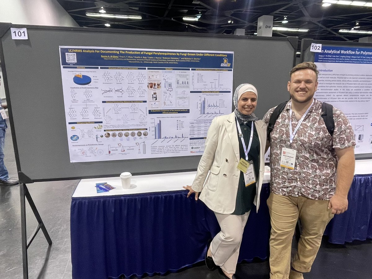 robbieashepherd's tweet photo. Running into so many folks from my days at @uncg_chem. Great to see so many familiar faces at #ASMS2024! https://t.co/lwBZ0cDBTo