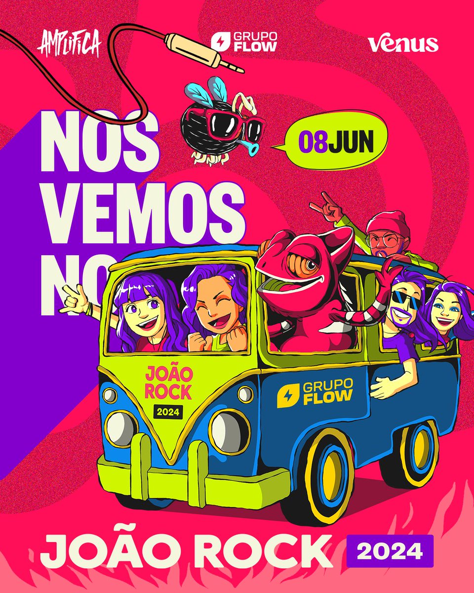 CanalAmplifica's tweet image. ANOTA AÍ: Dia 08/06, a partir das 16h, Amplifica e Venus se juntam mais uma vez no @festivaljoaorock para uma transmissão pra lá de incrível! Vai rolar muita música, bate papo, entrevistas exclusivas e convidados especiais
#canalamplifica #amplifica #podcast #flow #estudiosflow