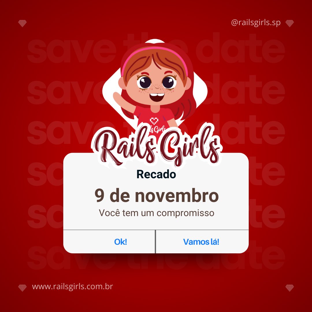 Rails Girls São Paulo tweet media