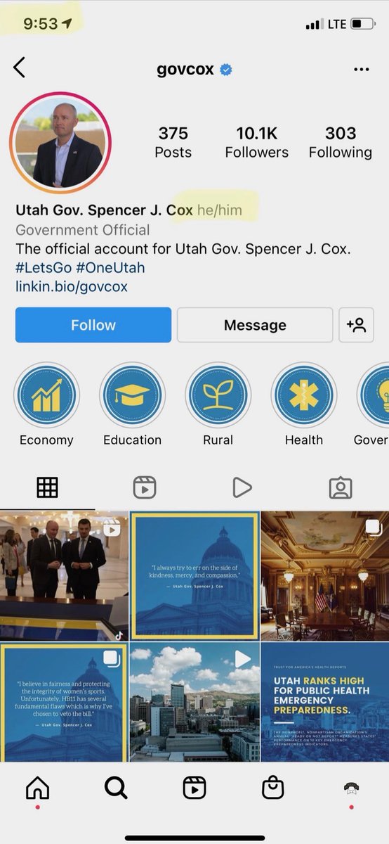 locke_or_demos's tweet photo. @GovCox That is all because of @Ch_JesusChrist, not you.
Your record is tax-and-spend, toasting Biden's failed policies, pronoun pandering,campaigning for Biden, a LtGov celebrating communism, and hypocritically blocking people who call you out on it.
Time to #GovernBetter! https://t.co/ZmI6aD5tYK
