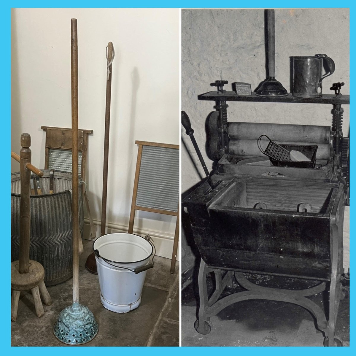 This weekend, 8/9 June, we are showing visitors how to wash the old fashioned way so fingers crossed for a good drying day!  We hope visitors will join in. #colnevalleymuseum #washing #victorian