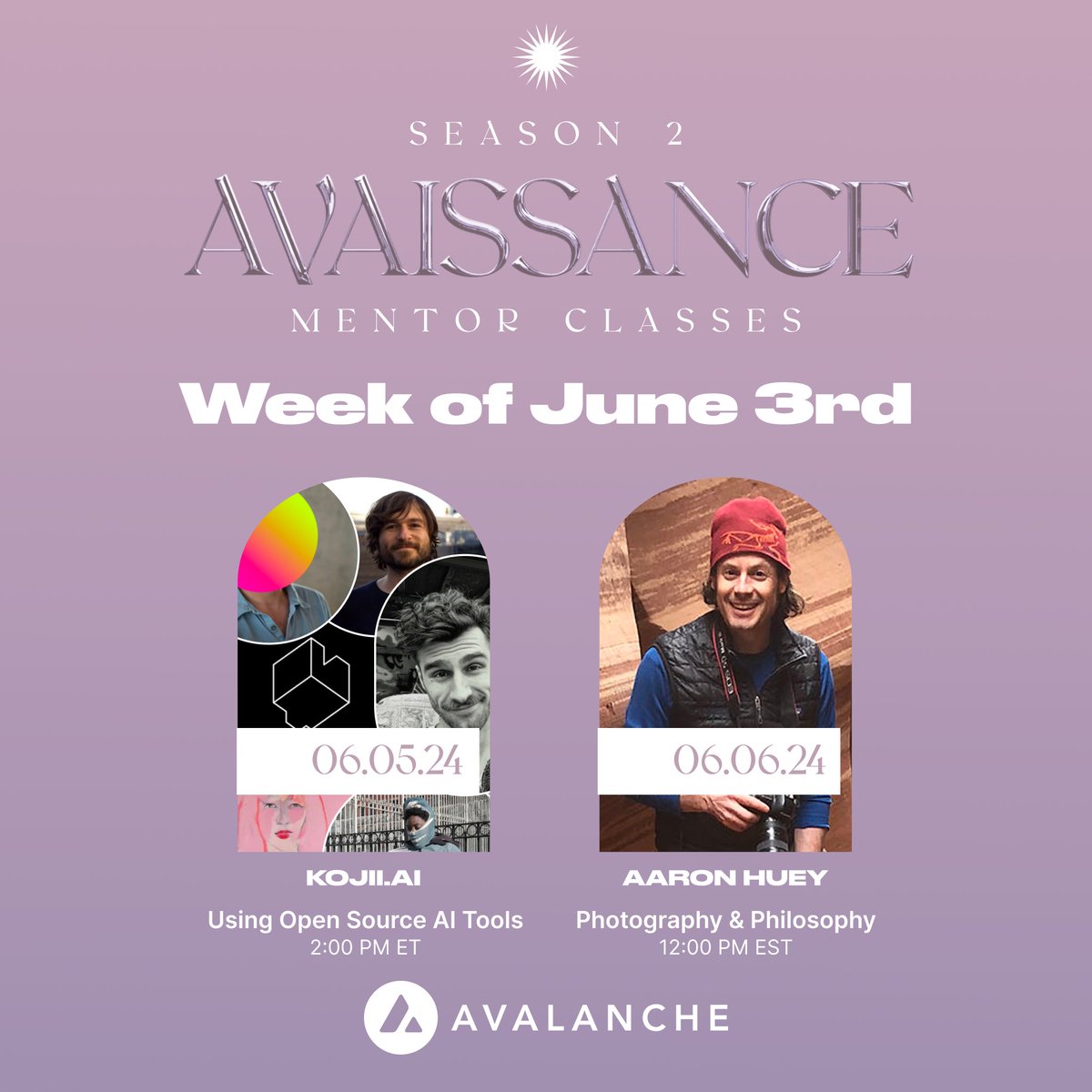 RedChainCulture's tweet photo. School's in for summer. 🎨🧑‍🎓

Our first free, open to the public Avaissance classes begin this week for Season 2.

Drop in and learn about AI Tools or Photography. Details &amp; Registration below. 👇📅 https://t.co/JdGVrg96T7