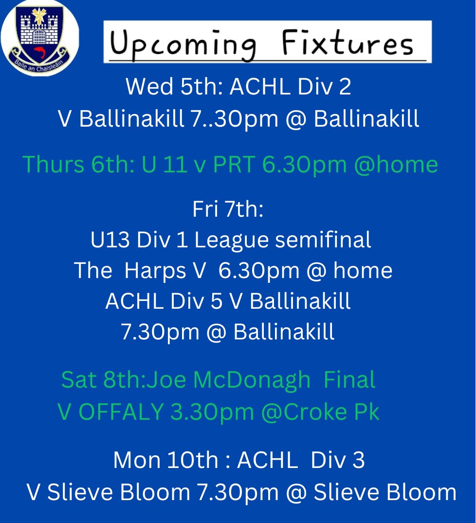 Castletown GAA (@gaacastletown) on Twitter photo 