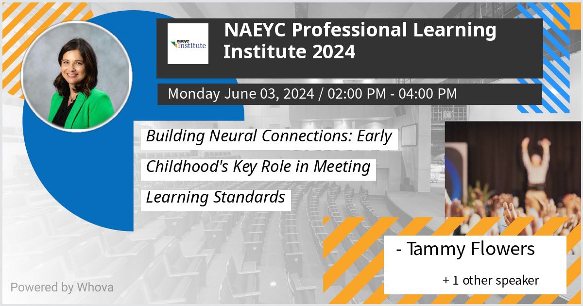 Elevating EC with <a href="/christydavis/">Christy Davis Ed.D.</a> at @naeyc Professional Learning Institute.