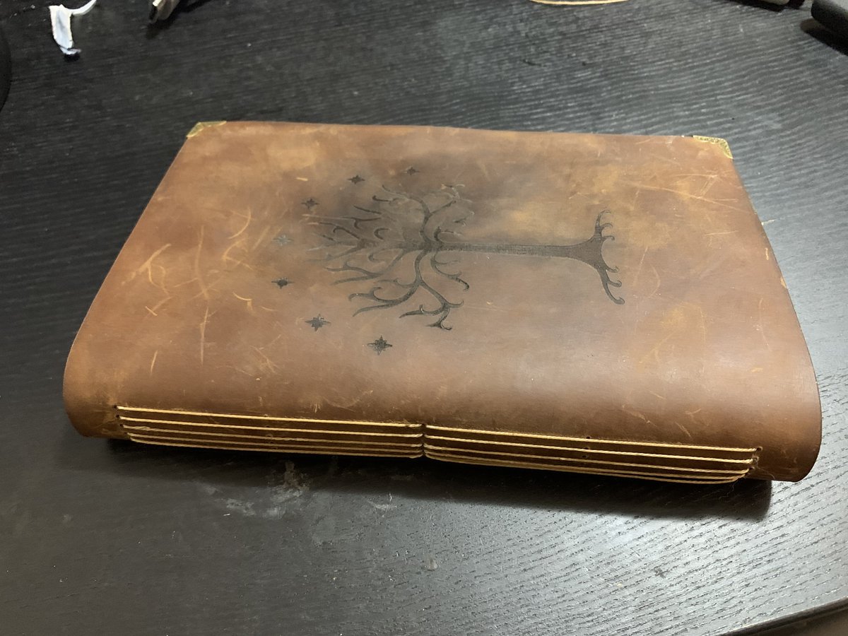 Kookriart's tweet photo. Getting back into leatherworking and stuff! https://t.co/luYS9Ulm2Y