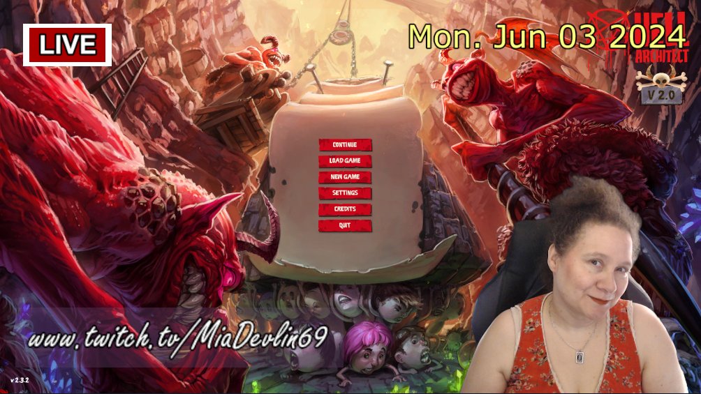 MiaDevlin69's tweet photo. MiaDevlin69 is now live playing #hellarchitect
I am running hell.. who left me in charge
#twitch #twitchstreamer #streamer #twitchaffiliate
#gamergirl #twitchgirls #live #canadianstreamer
https://t.co/Pc5ofU5zUg https://t.co/14dsXlfKBH