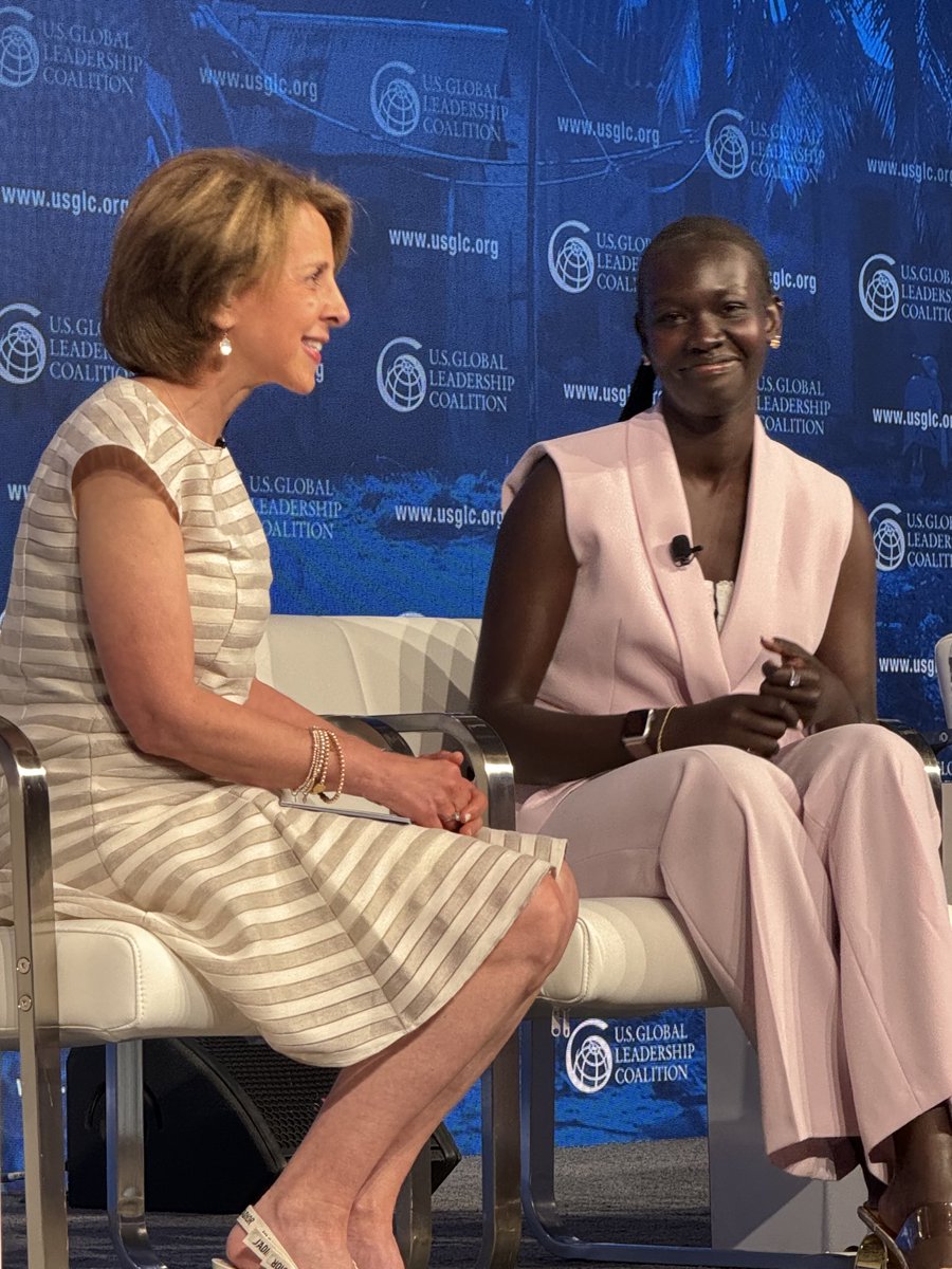 UNHCR Goodwill Ambassador Mary Maker ⁦<a href="/Marymaker_43/">Mary Maker</a>⁩ - this is why we need to recognize the humanness and the full equality of all people. How much do we lose by not seeing individuals in their fullness? #GIF2024 ⁦<a href="/USGLC/">USGLC</a>⁩