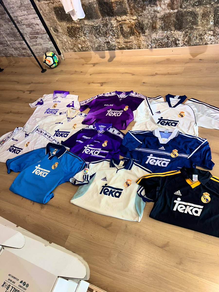 90s Real Madrid shirts were definitely world class. 

Which of these do you have in your collection? Let’s see 👇🏻📸