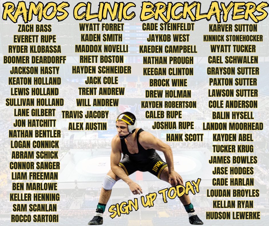 ADMWrestling's tweet photo. ✌️Only two days left to get pre-registered for the Tony Ramos Clinic! Getting pre-registered will ensure you get you clinic T-Shirt by @repiconic! 
https://t.co/39IDKdTNer https://t.co/6qCqPKqITj