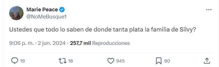 PaulinaSofiaTOV's tweet photo. Desde q comenzaron los eventos del Matrimonio de Silvy Araujo y que surgieron preguntas como: Y quién es Silvy? pensé q debía hacer un hilo sobre la protagonista de la super boda del año. 
Este tuit, me convenció. Twitter necesita mi hilo sobre cosas q tal vez no sabías de Silvy. https://t.co/XSX0eAUiAa