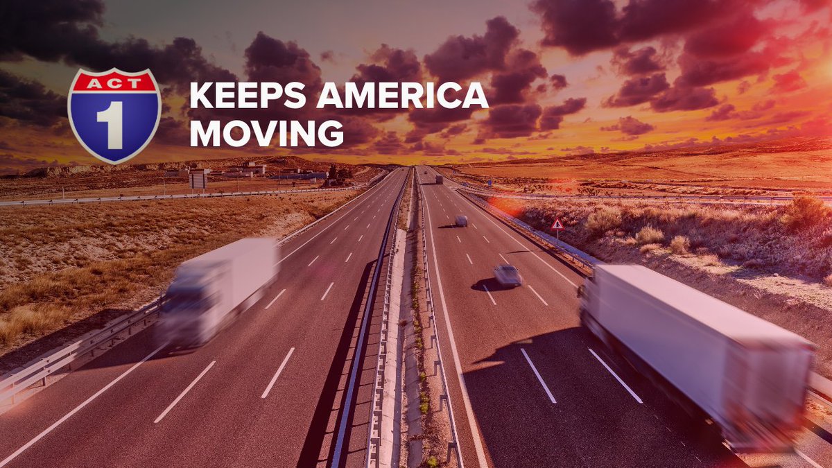 The trucking industry is vital for keeping everything moving forward, from groceries to gas and everything in between. At ACT1, we ensure that you’re never alone on the road. The trucking industry keeps America moving, and our goal is to support it in any way we can. #ACT1