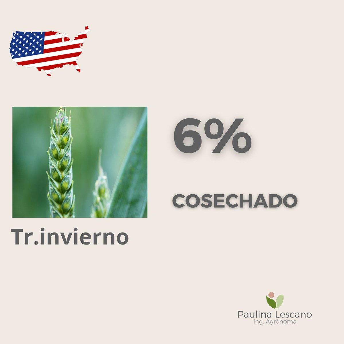 paulina_lescano's tweet image. Tranquilo 😉el primer informe de estado de cultivo en USA para #maíz. (con 91% ya sembrado). De paso avanza la cosecha del Trigo de invierno.
Completo en mi ig paulinalescanoagro
Mañana 8,3 am vivo! 
#cropprogress #usda