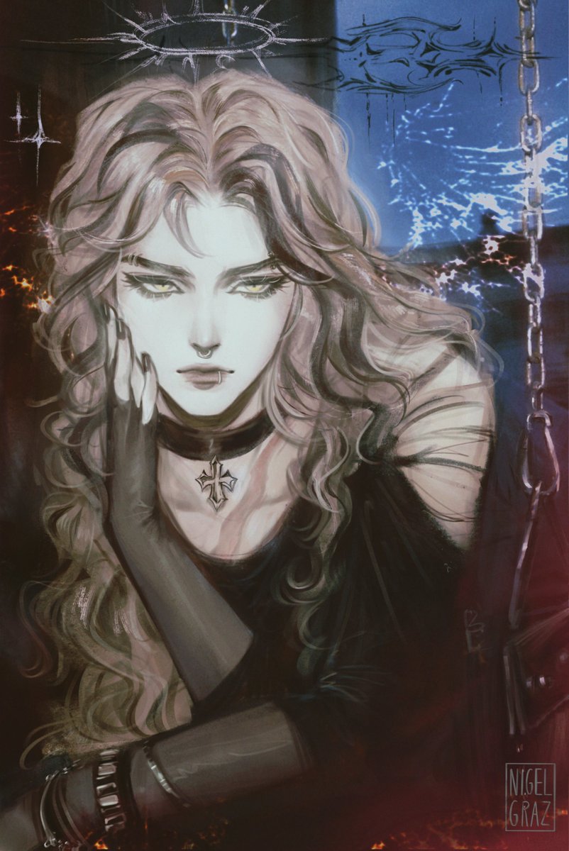 NigelGraz's tweet image. Another alt Alucard while i continue to experiment with my artstyle 🏃‍♂️‍➡️
#Alucard #Castlevania
